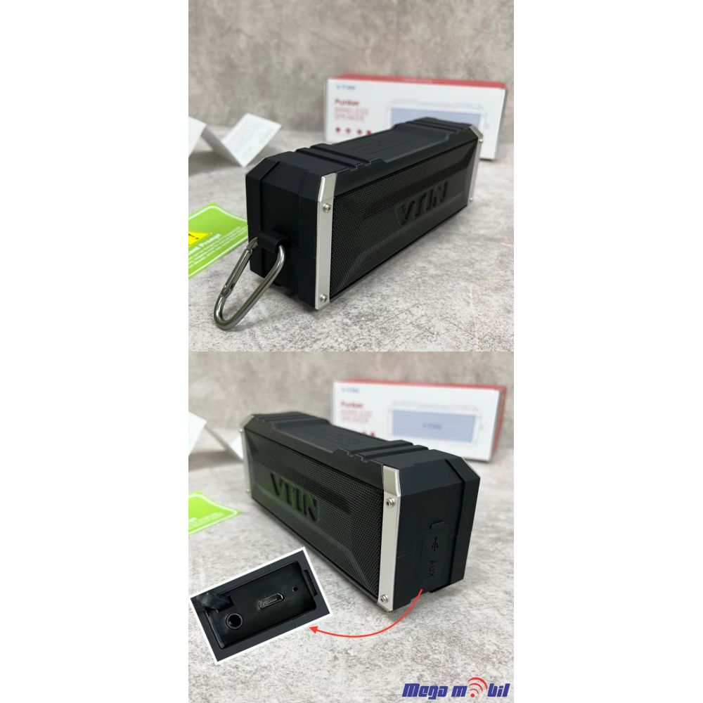 Zvucnik Bluetooth VTIN BH086A Black
